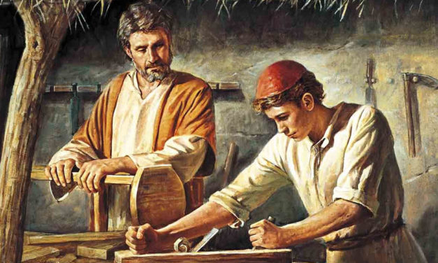 S. José: modelo de trabalhador e pai de Família.