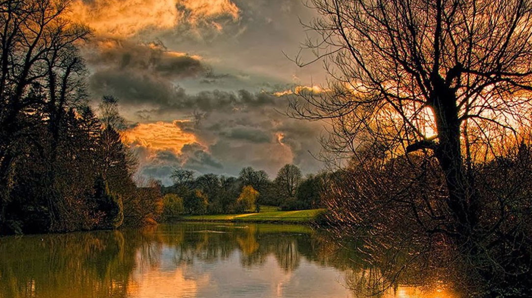A Natureza dá-me o ósculo da paz