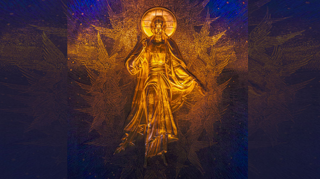 Ao subir ao céu, levas-me no Teu coração