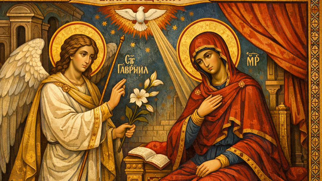 O Anjo anunciou a Maria!