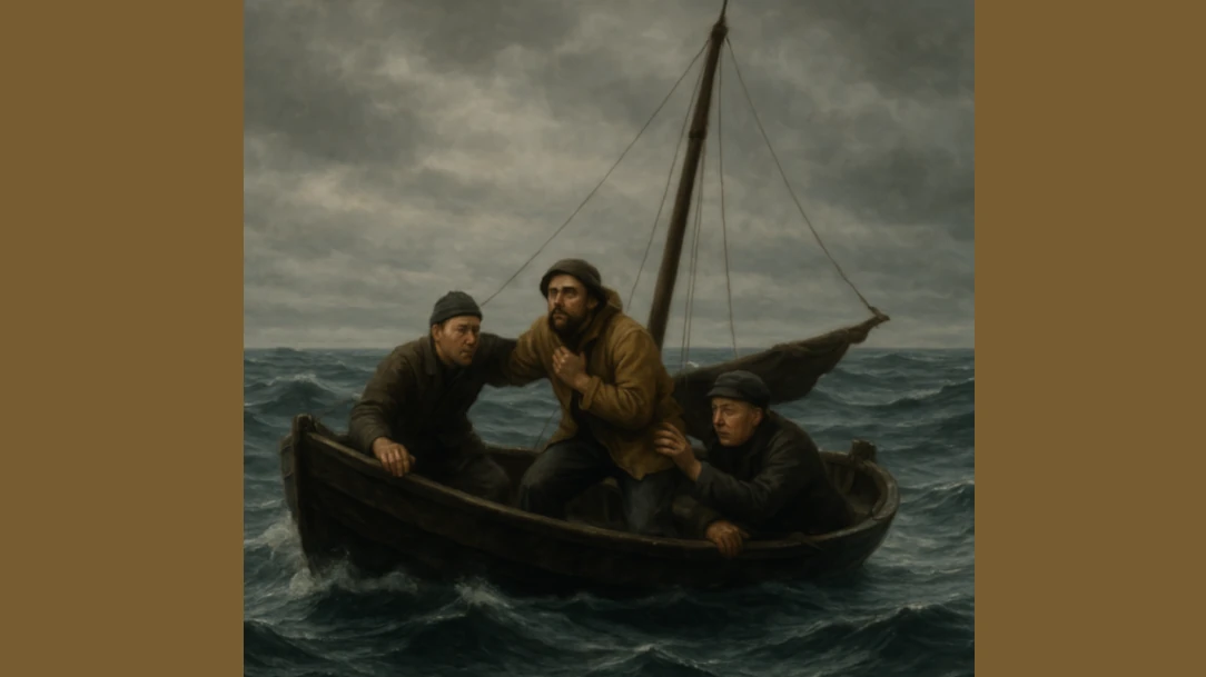 Tempestade no mar
